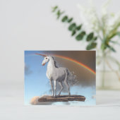 Carte postale Unicorn (Debout devant)