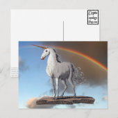Carte postale Unicorn (Devant / Derrière)