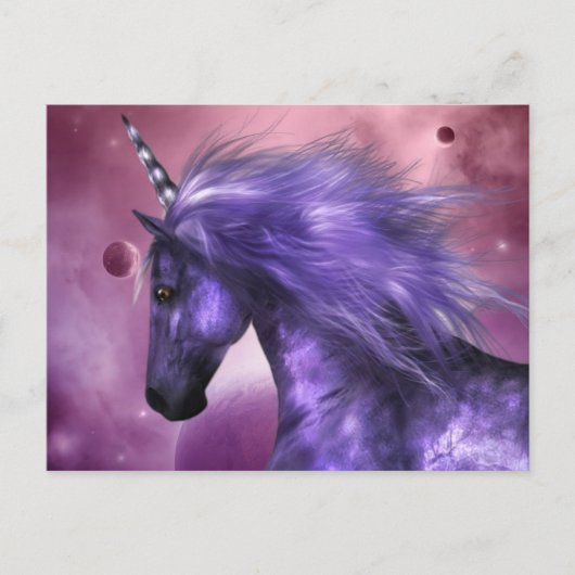 Carte postale Unicorn (Devant)