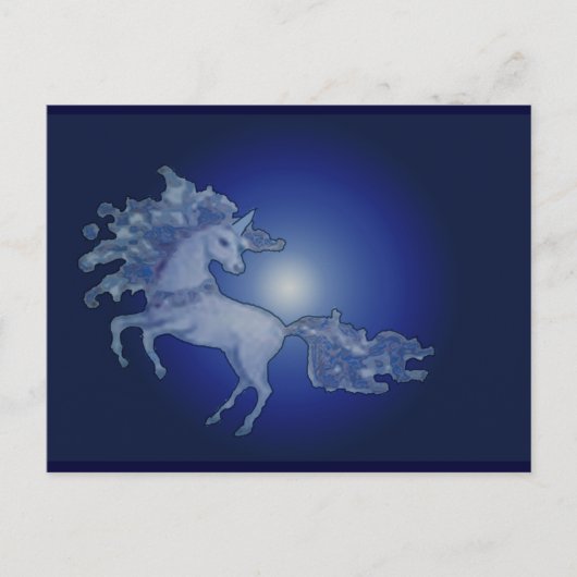 Carte postale Unicorn (Devant)