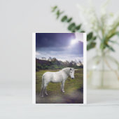 CARTE POSTALE UNICORN (Debout devant)