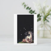 Carte postale Unicorn (Debout devant)