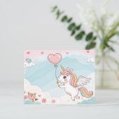 Carte Postale Unicorn and Friends Under the Sun (Debout devant)