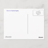 Carte Postale Unicorn Art - "La licorne en captivité" (Dos)