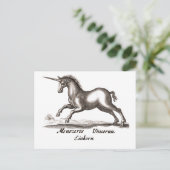 Carte Postale Unicorn Classic Running Magic Woodland Créature (Debout devant)