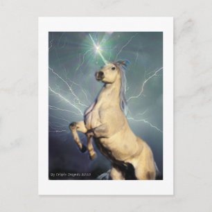 Carte Postale Unicorn de Lightning