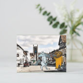 Carte postale Unicorn et Lion (Debout devant)