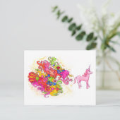 Carte Postale Unicorn Fart (Debout devant)