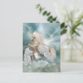 Carte postale Unicorn Magic Beauty Angel (Debout devant)