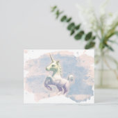 Carte postale Unicorn (Moon Dreams) (Debout devant)