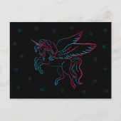 carte postale unicorne (Devant)