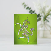 Carte Postale Unicorne (Debout devant)