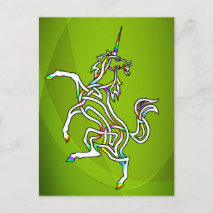Carte Postale Unicorne