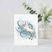 Carte Postale Unicorne (Debout devant)