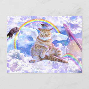 Carte Postale Unicorne - Caticorn