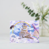 Carte Postale Unicorne - Caticorn (Debout devant)