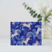 Carte Postale Unicornes (Debout devant)