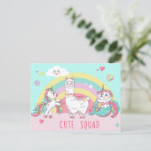 Carte Postale Unicornes magiques (Debout devant)