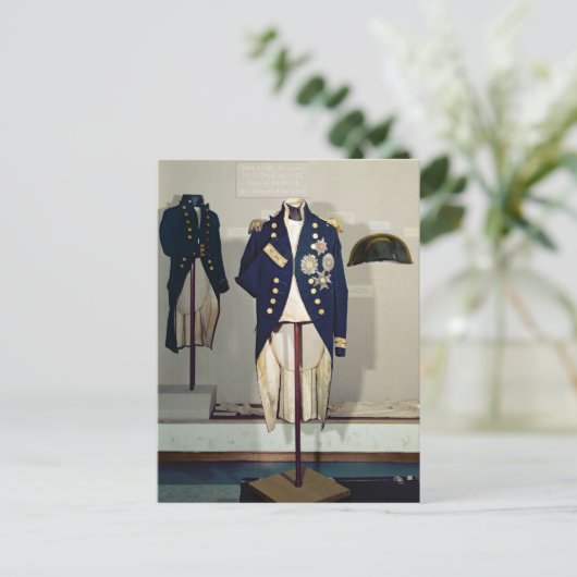 Carte Postale uniforme de la Marine royale (Debout devant)