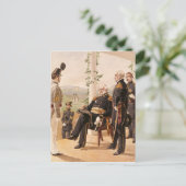 Carte Postale Uniformes de l'armée américaine (Debout devant)