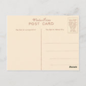 Carte Postale Uniformes Militaires vintages, fusils Gurkha (Dos)