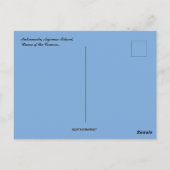 Carte Postale Union des Comores pour l'île de Mutsamudu Anjouan (Dos)