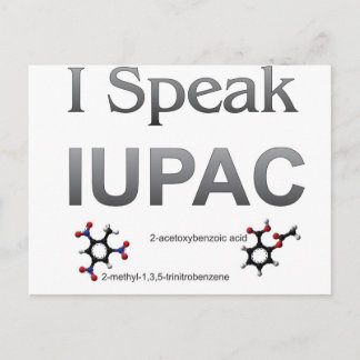 Carte Postale Union internationale UICPA Chimie pure et appliqué