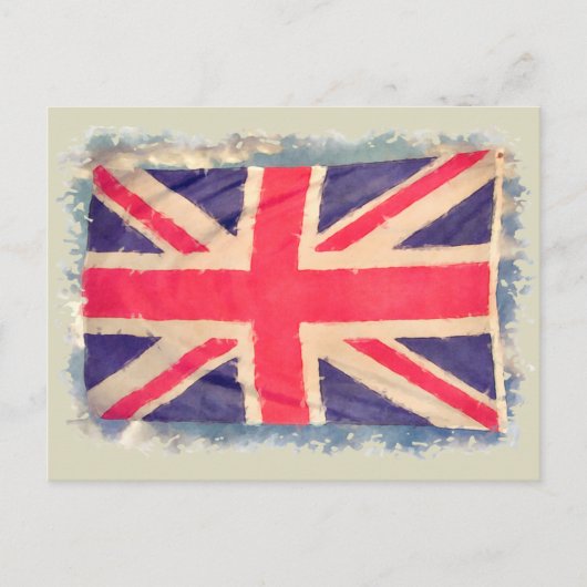 CARTE POSTALE UNION JACK (Devant)