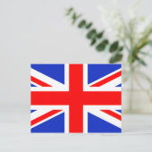 CARTE POSTALE "UNION JACK" (Debout devant)