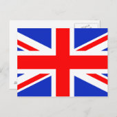 CARTE POSTALE "UNION JACK" (Devant / Derrière)