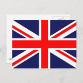 Carte Postale Union Jack (Devant / Derrière)
