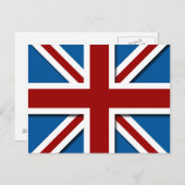 Carte Postale Union Jack (Devant / Derrière)