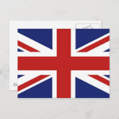 Carte Postale Union Jack (Devant / Derrière)