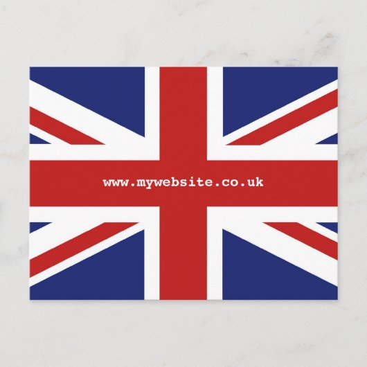 Carte Postale Union Jack (Devant)