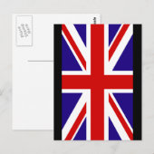 Carte Postale Union Jack 2 (Devant / Derrière)