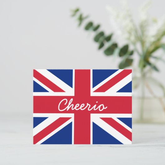 Carte Postale Union Jack Cheerio (Debout devant)