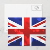 Carte Postale Union Jack Love (Devant / Derrière)