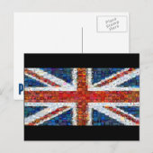 Carte Postale Union Jack Montage (Devant / Derrière)