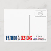 Carte Postale Union Jack Montage (Dos)