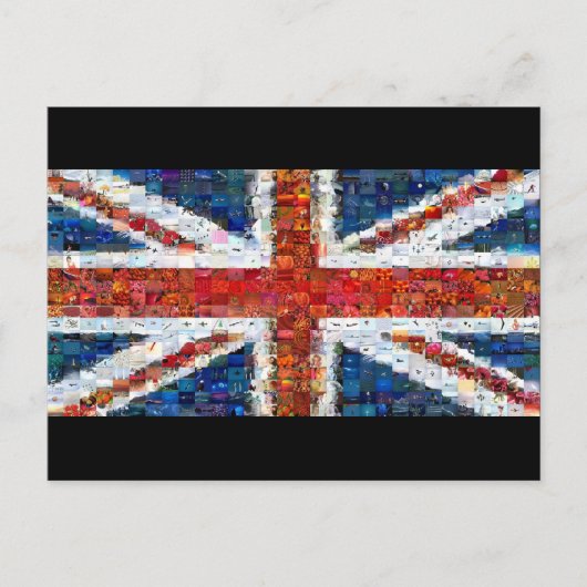 Carte Postale Union Jack Montage (Devant)
