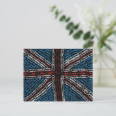 Carte Postale Union Jack of Paperclips (Debout devant)
