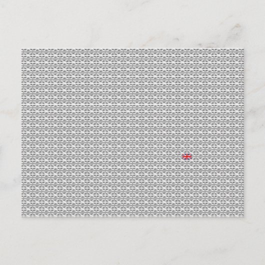 Carte Postale Union Jack - Royaume-Uni (Devant)