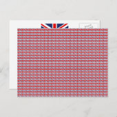 Carte Postale Union Jacks of United Kingdom - Multiple (Devant / Derrière)