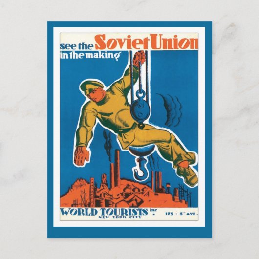 Carte Postale Union soviétique Russie (Devant)