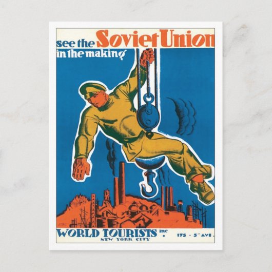 Carte Postale Union soviétique Russie (Devant)