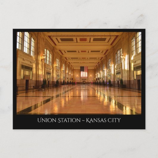 Carte Postale Union Station à Kansas City (Devant)