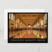 Carte Postale Union Station à Kansas City (Devant / Derrière)
