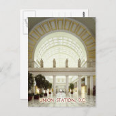 Carte Postale Union Station à Washington, D.C. (Devant / Derrière)
