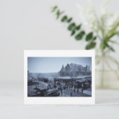 Carte Postale Union Station, Durand, Michigan (Debout devant)