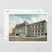 Carte Postale Union Station, Memphis Vintage (Devant / Derrière)